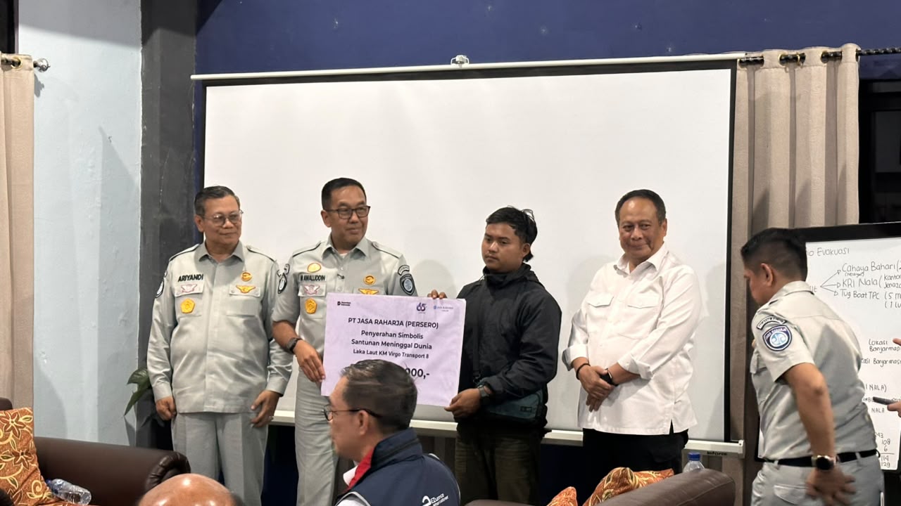 Kemenhub Fokus Optimalkan Pencarian dan Penanganan Penumpang KMP Virgo Transport 8
